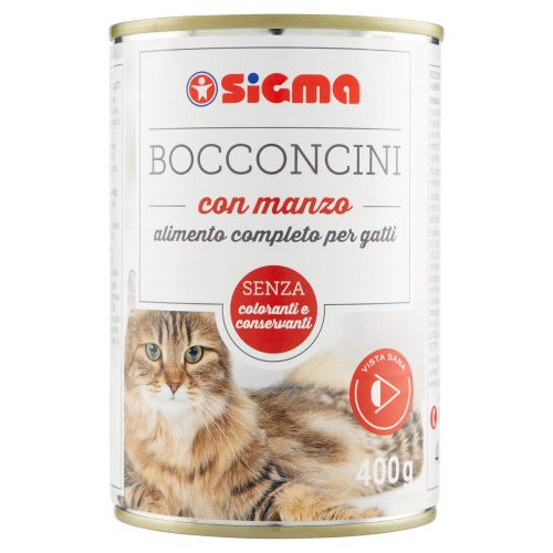 Sigma Bocconcini con manzo 400 g