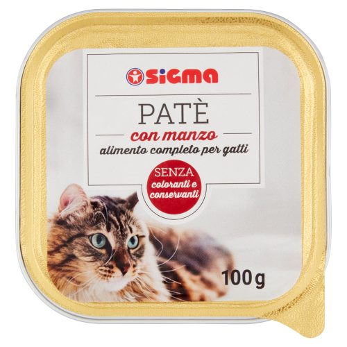 Sigma Patè con manzo 100 g
