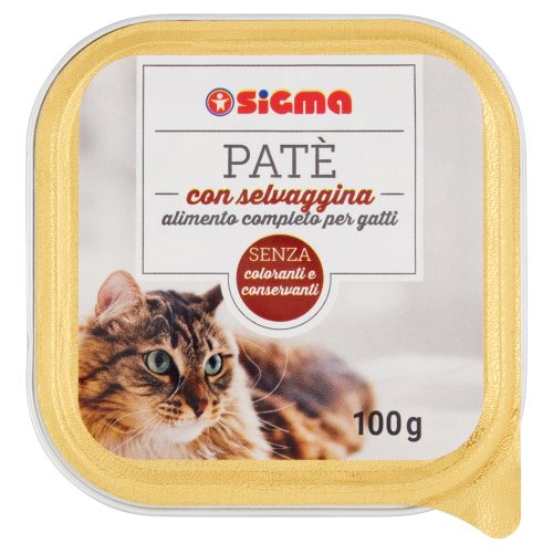 Sigma Patè con selvaggina 100 g