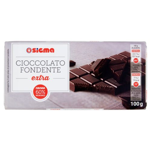 Sigma Cioccolato Fondente extra 100 g