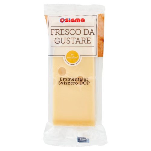 Sigma Fresco da Gustare in porzioni Emmentaler Svizzero DOP 0,250 kg