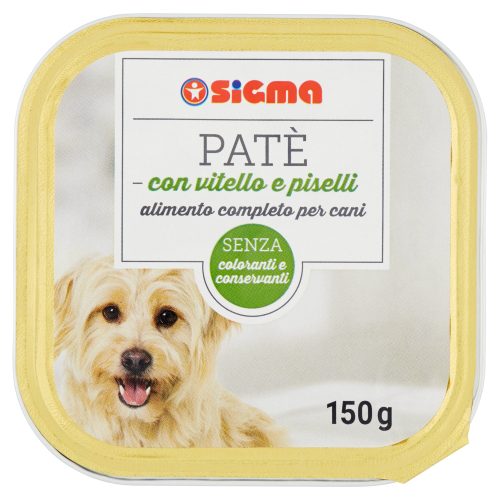 Sigma Patè con vitello e piselli 150 g