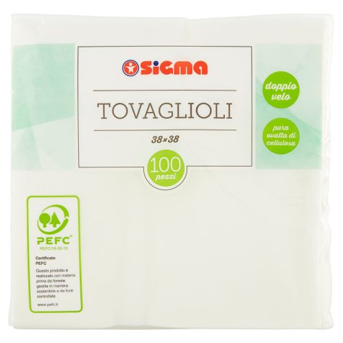 Sigma Tovaglioli 38×38 100 pz