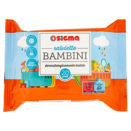Sigma salviette Bambini 20 pz
