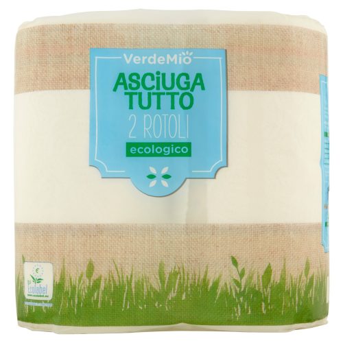 VerdeMio Asciuga Tutto ecologico 2 Rotoli
