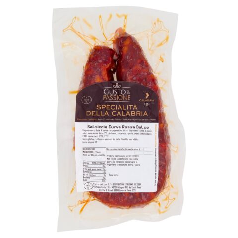 Gusto & Passione Salsiccia Curva Rossa Dolce