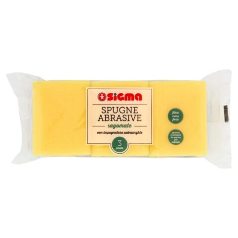 Sigma Spugne Abrasive sagomate 3 pz