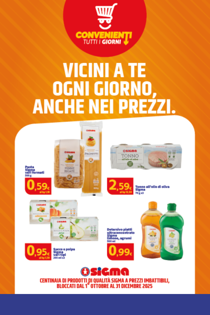 Copertina del volantino