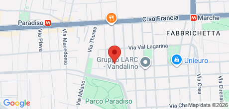 Mappa del punto vendita