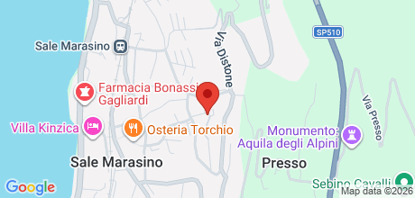 Mappa del punto vendita